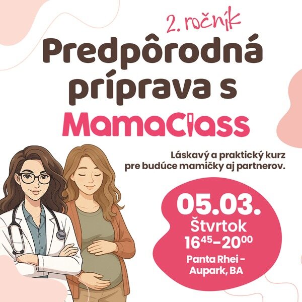 Predpôrodná príprava s Mamaclass — 2. ročník